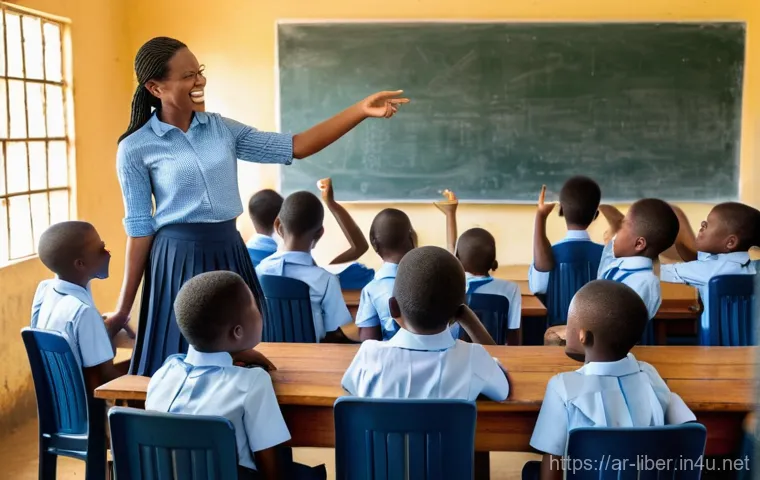 라이베리아에서 취업할 수 있는 직업군 - A diverse group of Liberian farmers, including men and women of various ages, are happily harvesting...